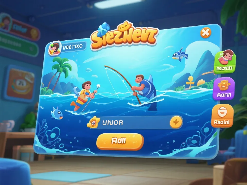 AG捕鱼王 游戏大厅示意图