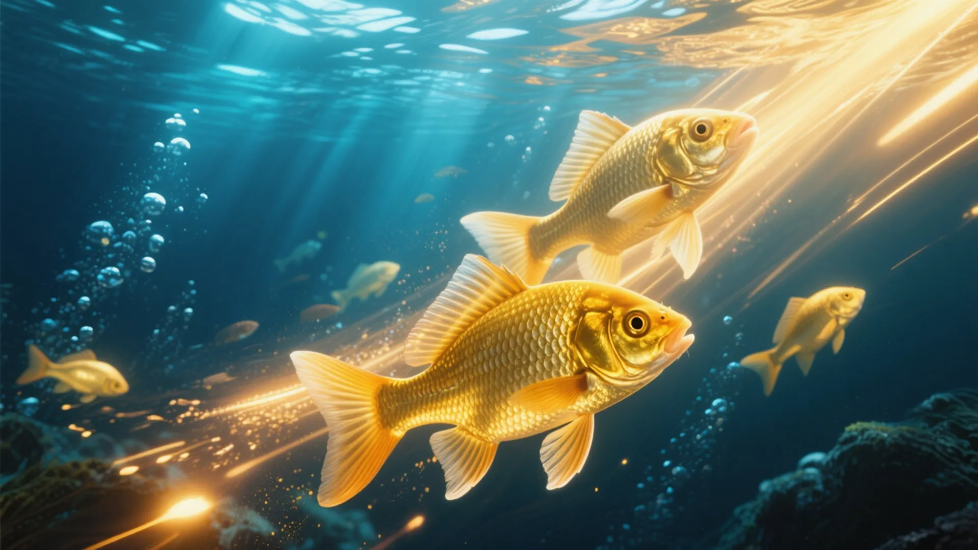 Fishing Game Strategy Background